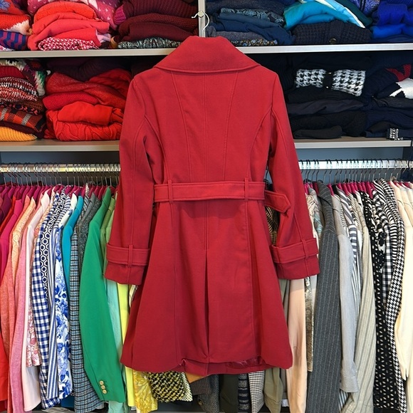 New York & Co red coat size L NWOT - Picture 3 of 3